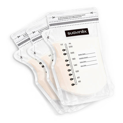 Bolsas para Leche Materna 250ml, pack 50 uds de Suavinex