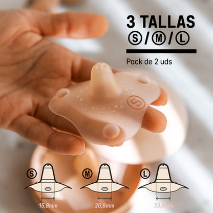 Pezoneras de Silicona de Suavinex