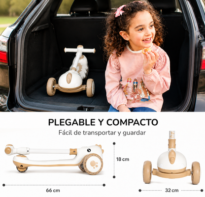 Patinete evolutivo 3 en 1 DINLY con Casco de Twinly