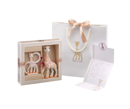 Mi Primer Set Sophie la Girafe + Anillo de Dentición So Pure – Caja de Regalo Premium
