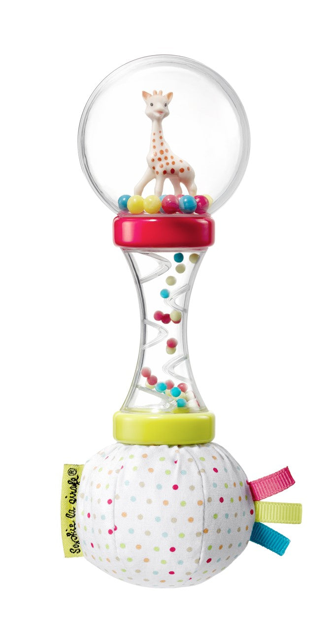 Sonajero Maracas Multitextura Sophie la Girafe – Estimulación Sensorial Temprana