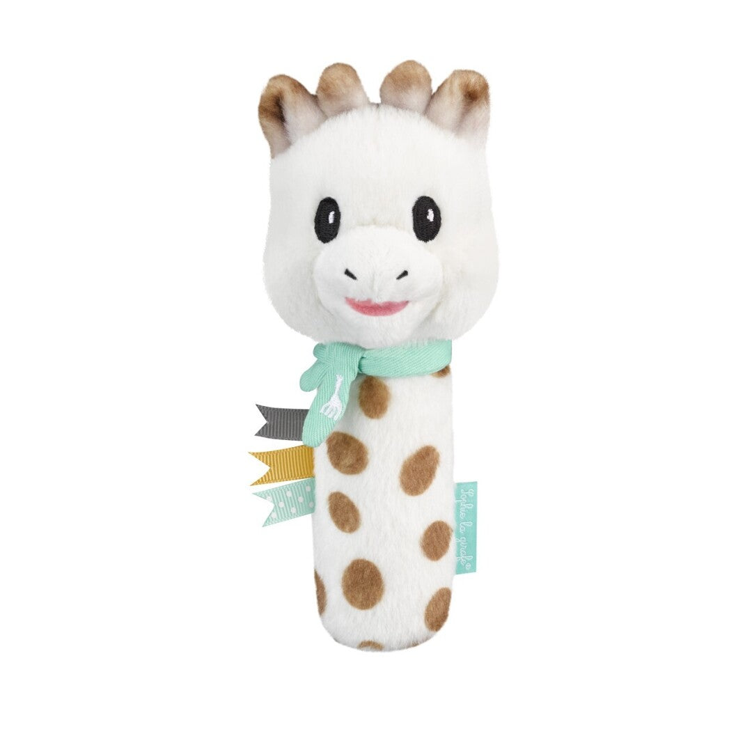 Sonajero de Peluche Blando "Cri-Cri" Sophie la Girafe – Estimulación Sensorial