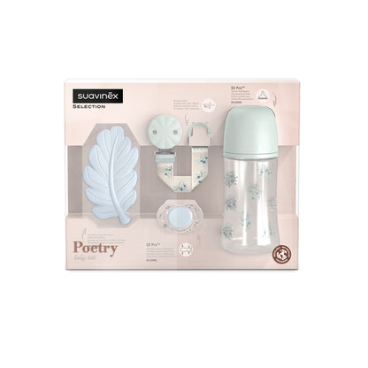 Set Regalo Bebé Chupete y Accesorios Poetry