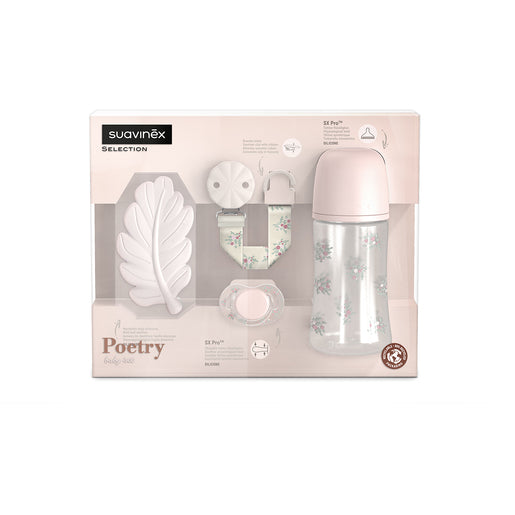 Set Regalo Bebé Chupete y Accesorios Poetry