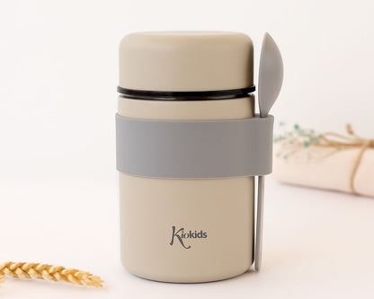 Termo Papillero Acero Inoxidable con Cuchara de Kiokids