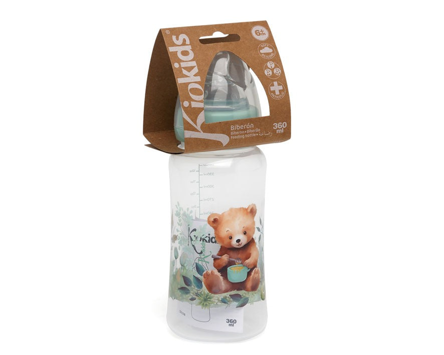 Biberón 360 ml Salvia +6m de Kiokids