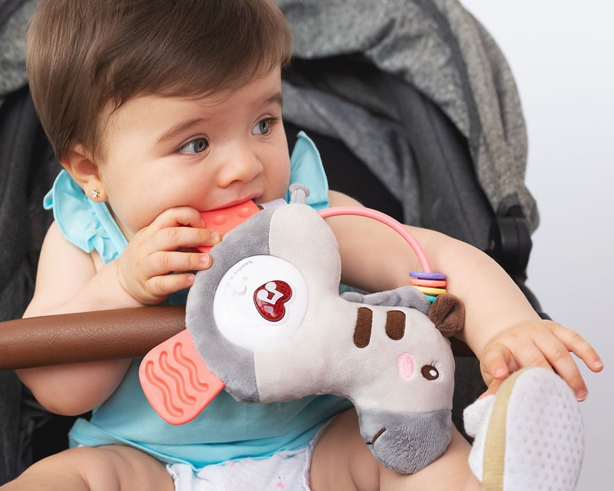 Peluche Cebra Mordedor Musical Kiokids