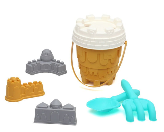 Conjunto de praia em cubo Kiokids Castles