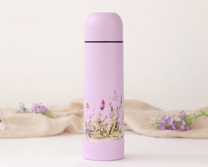 Termo para Líquidos 500ml Estampado Hojas de Kiokids