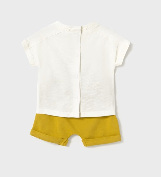 Conjunto 2 piezas pantalón corto Abeja 1611 Mayoral