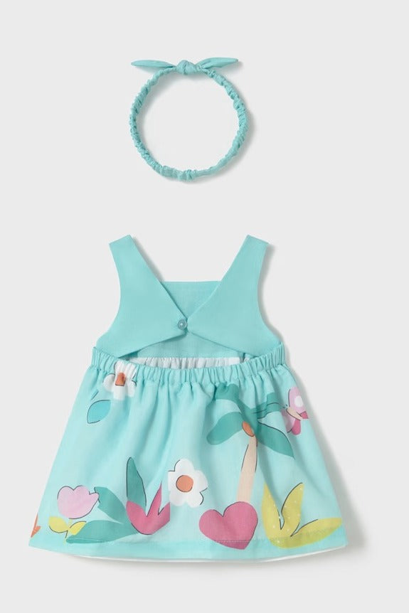 Vestido con diadema estampado 1873 Mayoral