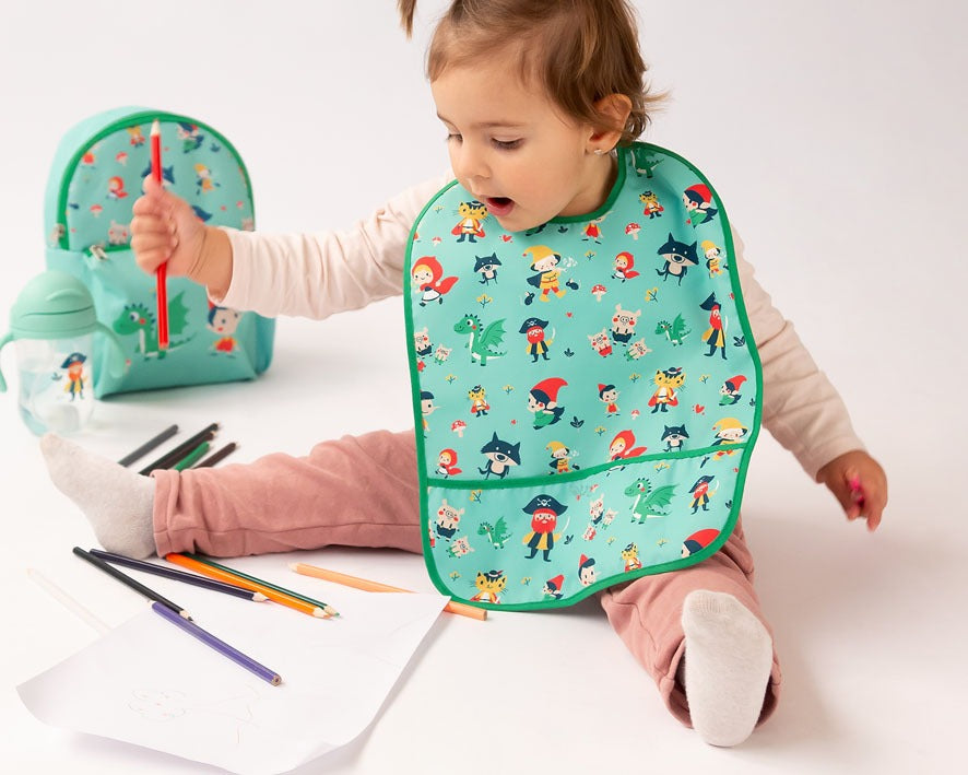 Babero Impermeable Poliéster de Kiokids