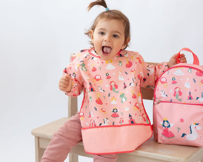 Babero impermeable con mangas de Kiokids