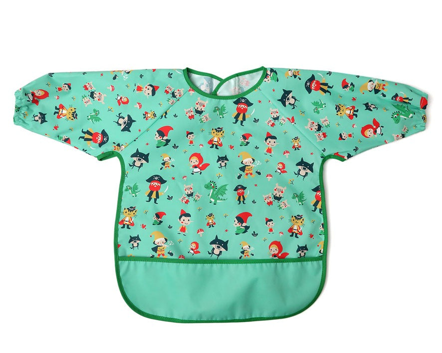 Babero impermeable con mangas de Kiokids