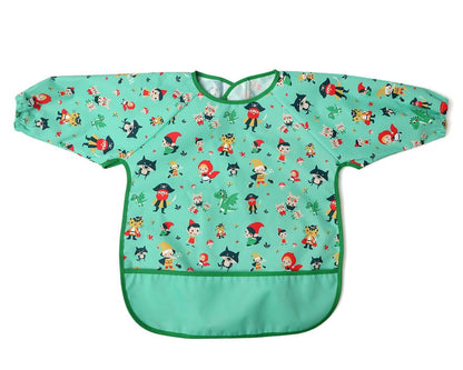 Babero impermeable con mangas de Kiokids