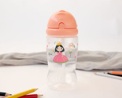 Botella con pajita 350ml de Kiokids