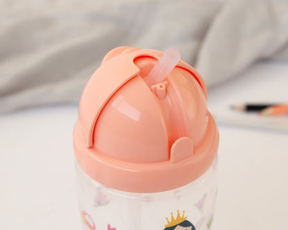 Botella con pajita 350ml de Kiokids