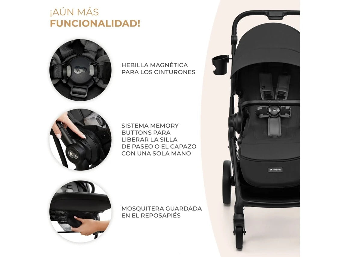 Silla de paseo Reversible YOXI de Kinderkraft (chollomania)