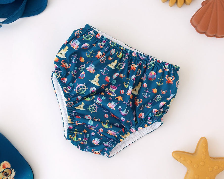 BAÑADOR UPF 5O+ MARINO 18M KIOKIDS