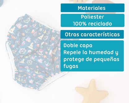 BAÑADOR UPF 5O+ MARINO 18M KIOKIDS