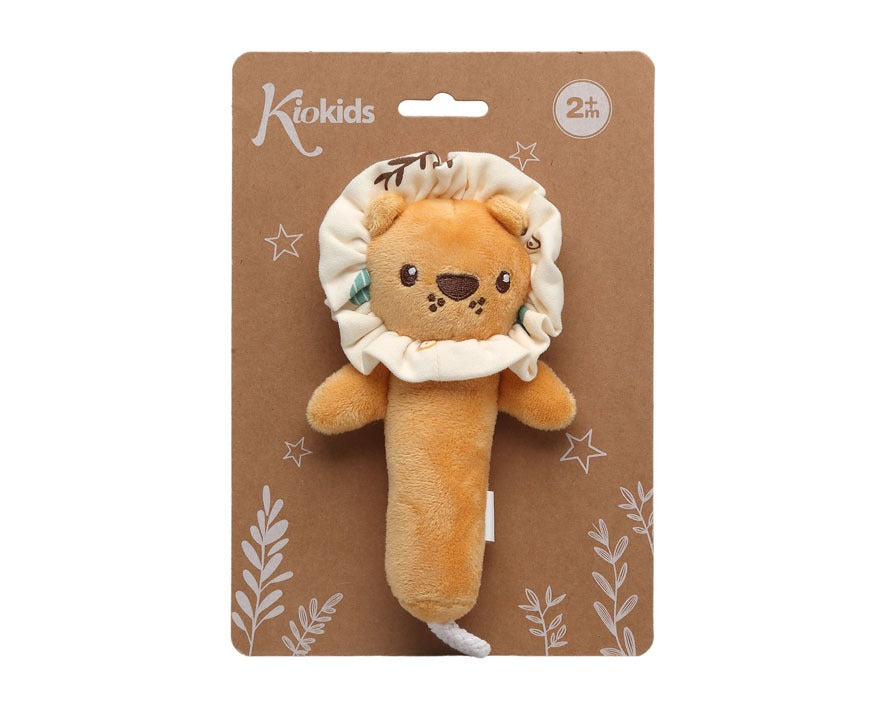 Sonajero Peluche León Kiokids