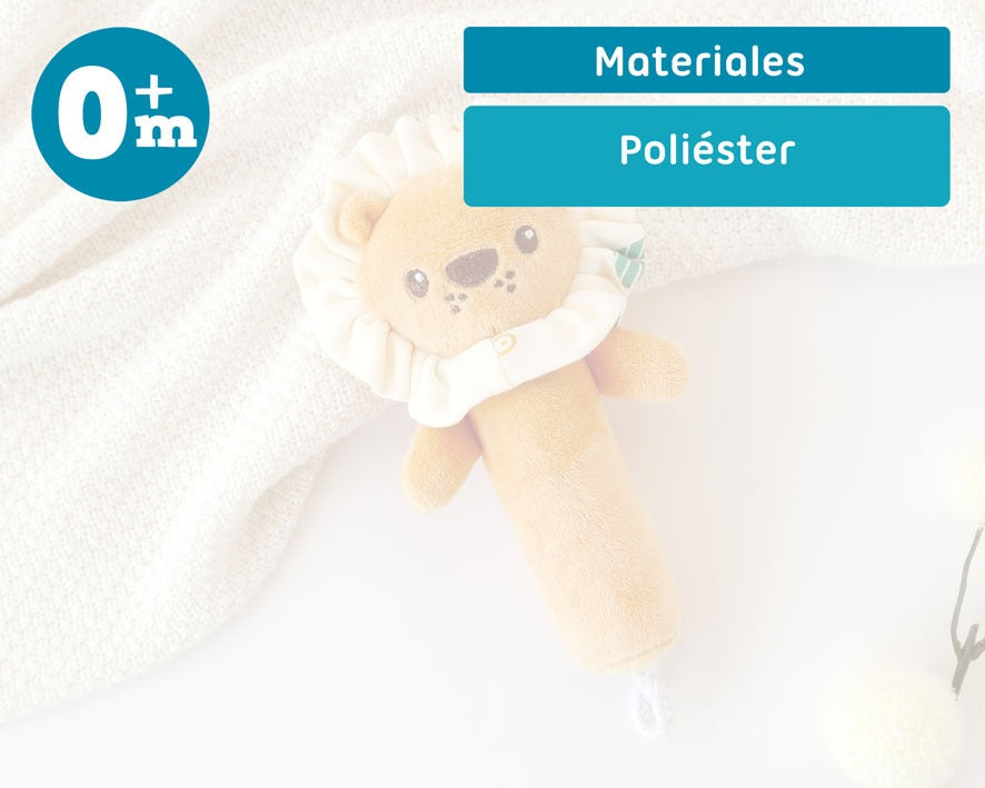 Sonajero Peluche León Kiokids