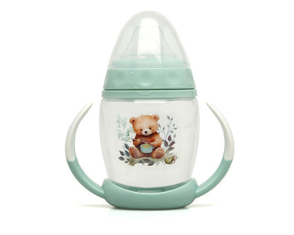 Taza de aprendizaje 270 ml salvia de Kiokids