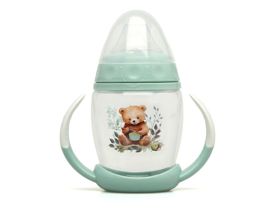 Taza de aprendizaje 270 ml salvia de Kiokids