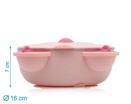 CUENCO TÉRMICO EN FORMA DE OSITO 450ML ACERO INOXIDABLE KIOKIDS