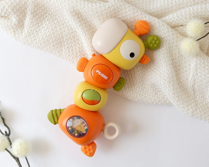 Juguete Musical Jirafa Mordedor y Sonajero de Kiokids