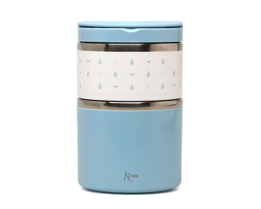 TERMO PAPILLERO CON DOS COMPARTIMENTOS DE ACERO INOXIDABLE KIOKIDS