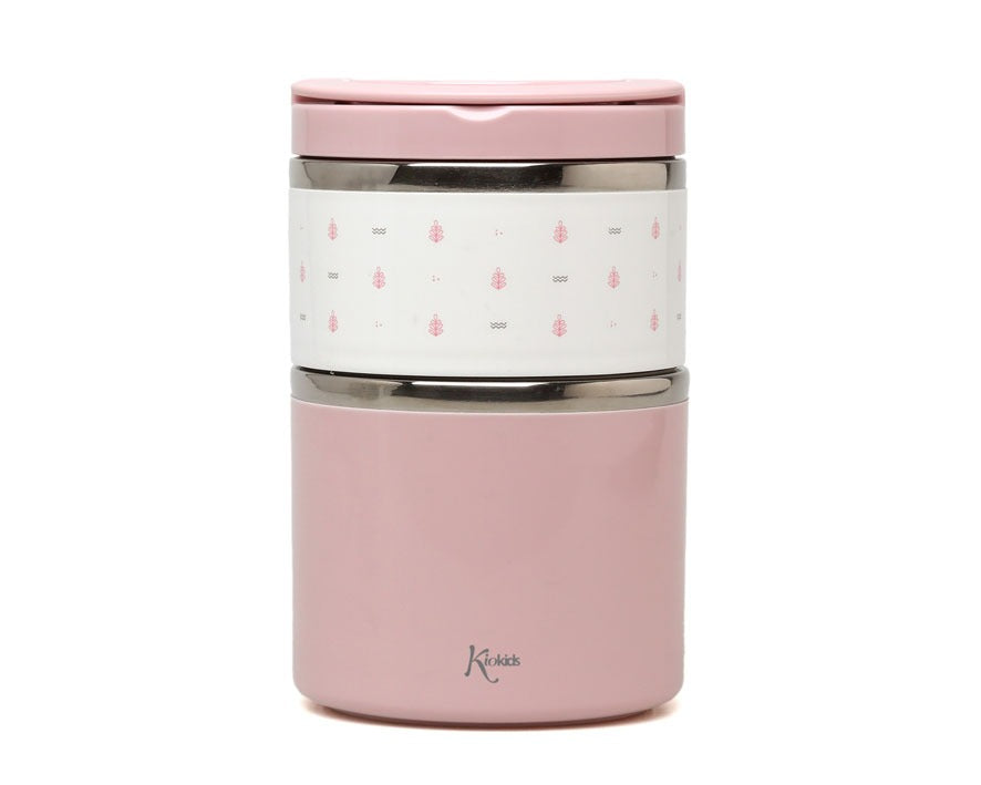 TERMO PAPILLERO CON DOS COMPARTIMENTOS DE ACERO INOXIDABLE KIOKIDS