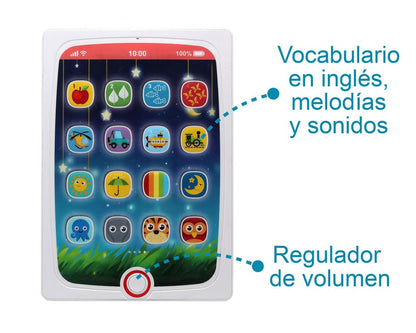 TABLET EDUCATIVA INTERACTIVA PARA BEBÉS KIOKIDS