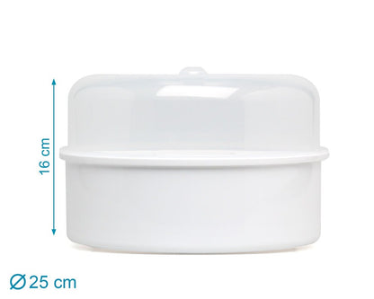Esterilizado para microondas con pinzas Kiokids