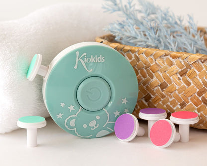 Set de manicura eléctrico para bebés Kiokids