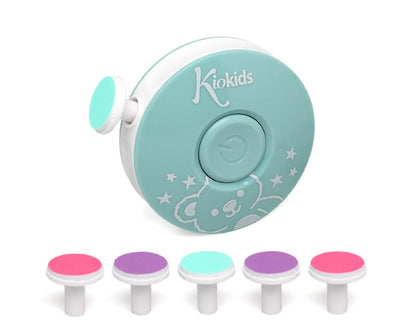 Set de manicura eléctrico para bebés Kiokids