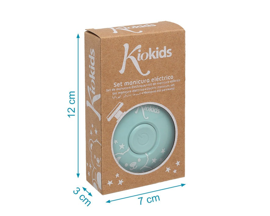 Set de manicura eléctrico para bebés Kiokids