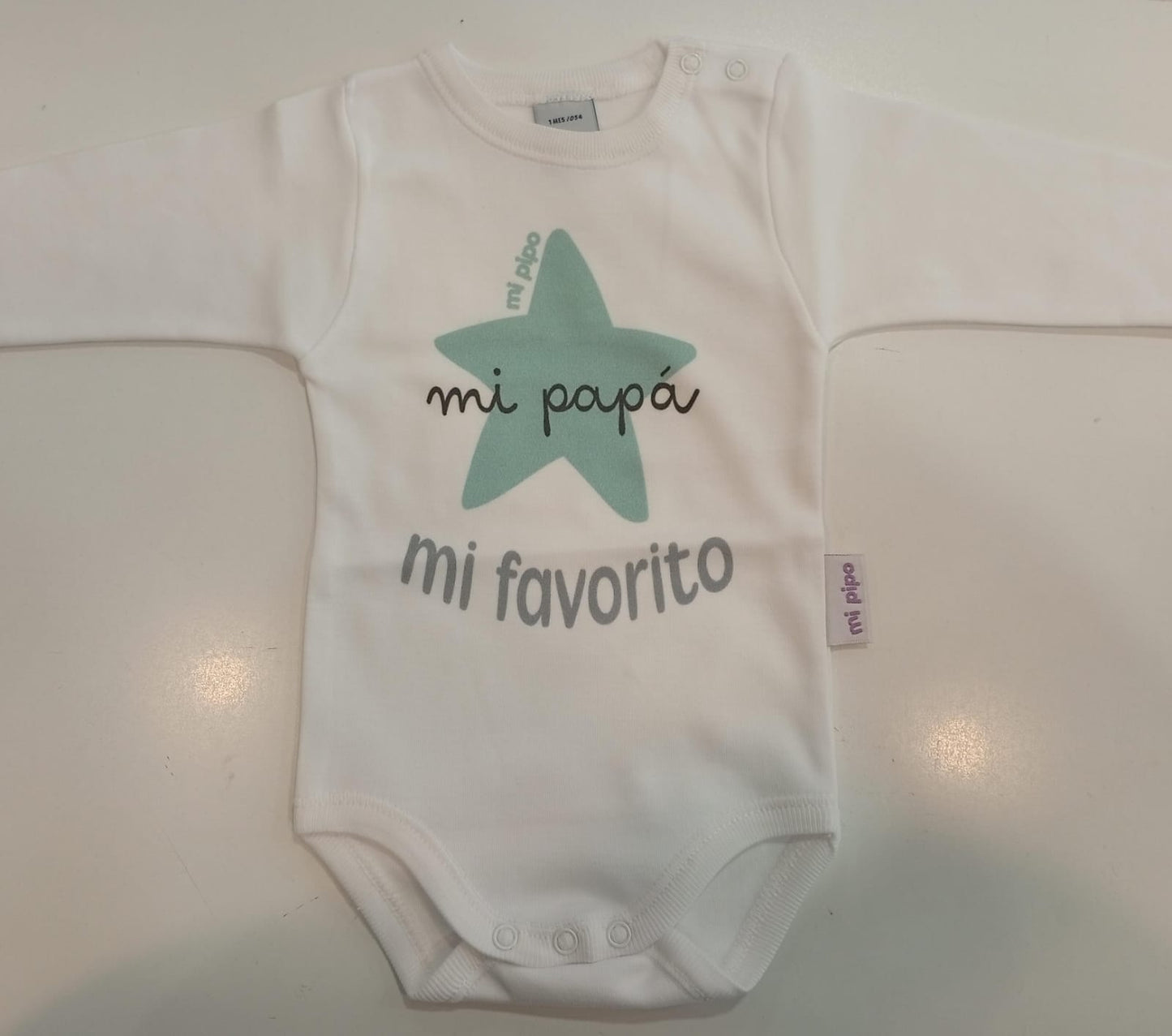 Babidu Body Divertido Mi Papá mi favorito Mi Pipo