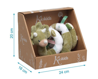 Espiral de Actividades Peluche Dinosaurio Kiokids