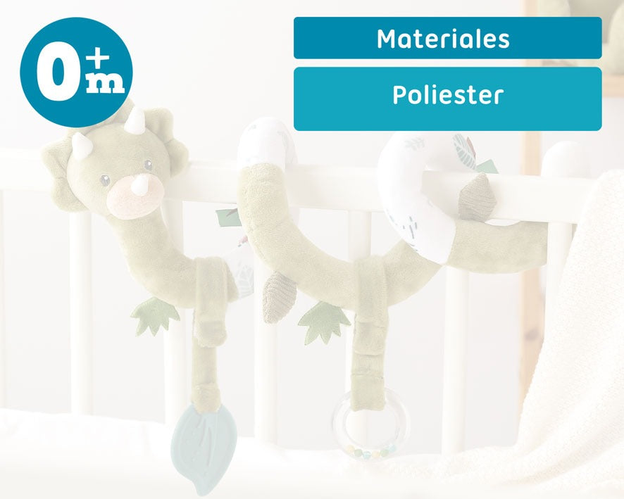 Espiral de Actividades Peluche Dinosaurio Kiokids