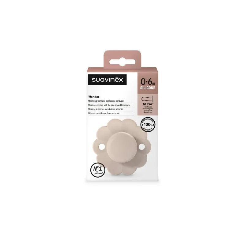 Chupete Wonder SX Pro Silicona 0-6M de Suavinex