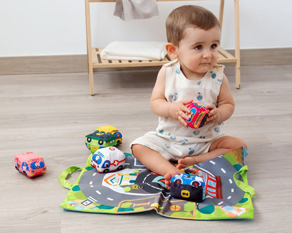 Mantita Circuito con Coches Para Bebes de Kiokids