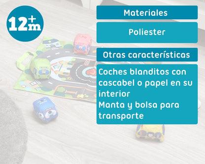 Mantita Circuito con Coches Para Bebes de Kiokids