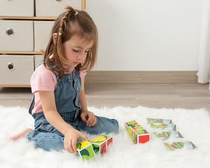 Puzzlee Infantil Bloques Magneticos 6 Pcs de Kiokids