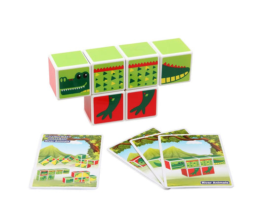 Puzzlee Infantil Bloques Magneticos 6 Pcs de Kiokids