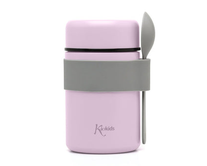 Termo Papillero Acero Inoxidable con Cuchara de Kiokids