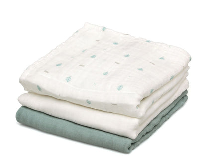 Pack 3 Gasitas 70x70cm de Bambú Kiokids