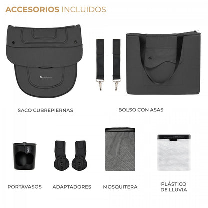 Cochecito 2 en 1 YOXI de Kinderkraft (Chollomania)