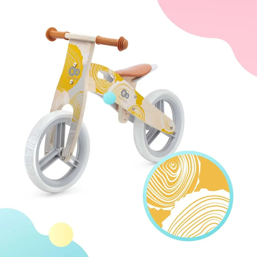 Bicicleta de equilíbrio Runner, madeira da Kinderkraft 2021 