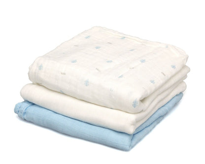 Pack 3 Gasitas 70x70cm de Bambú Kiokids